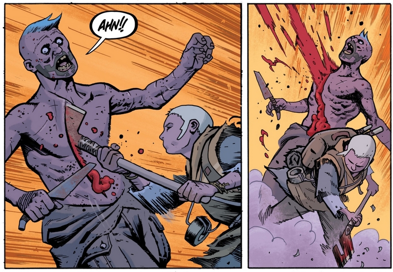 poussière d'os - planche