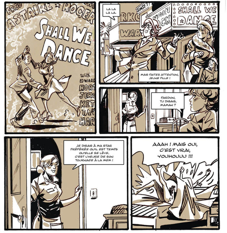 seule contre Hollywood planche